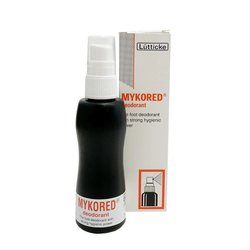 Mykored dezodorant do stóp Lutticke Laufwunder o silnym działaniu higienicznym 70 ml - Фото №2