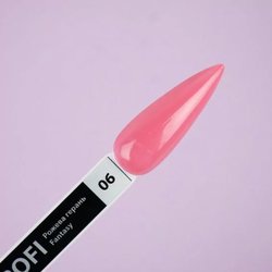 TUFI profi PREMIUM lakier dekoracyjny do paznokci Fantasy 06 różowy geranium 8 ml - Фото №3