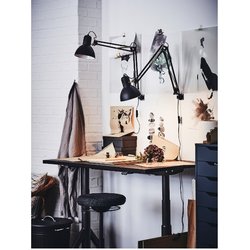 Настольная лампа IKEA темно-серая - Фото №4