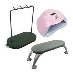 Manicure set TUFI profi PREMIUM grey-pink - Фото №1
