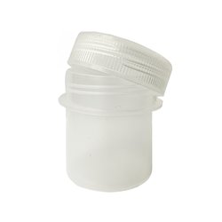 Słoik YRE plastikowy biały 20 ml