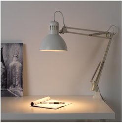 Настольная лампа IKEA белая - Фото №3