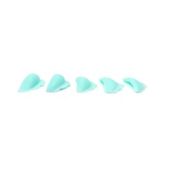 Set of rollers for laminating eyelashes OkO 5 pairs turquoise - Фото №4