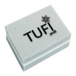 Бафик TUFI profi PREMIUM мини серый100/180 грит 50 шт  (0122164) - Фото №1