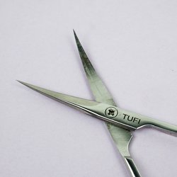 Маникюрные ножницы для кутикулы TUFI profi PREMIUM Н-113 серебристые 25 мм (0174648) - Фото №2