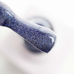 Lakier żelowy TUFI profi  PREMIUM  Kryształowy Kot 26 niebieski holograficzny 8 ml (0173919) - Фото №2