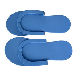Slippers disposable BLING flip flops blue 1 pair