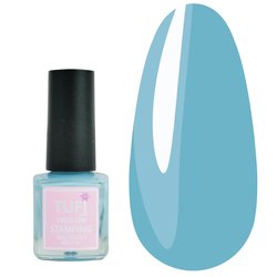 Stamping nail polish TUFI profi  PREMIUM  Stamping blue 5 ml (0283956) - Фото №1