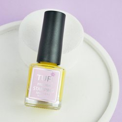 Stamping nail polish TUFI profi  PREMIUM  Stamping yellow 5 ml (0283957) - Фото №2
