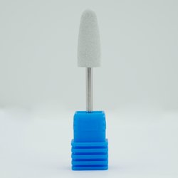 Silicone polisher TUFI profi PREMIUM rounded cone, medium grade, gray - Фото №2