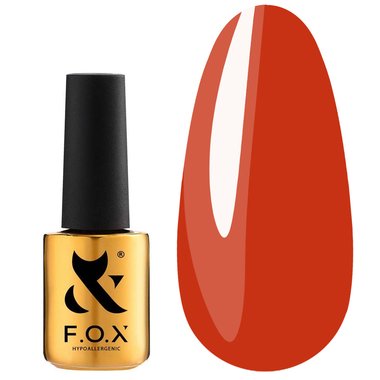 Гель лак F.O.X Spectrum gold 073 морковный 7 мл