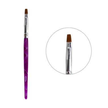 Extension brush BLING №4 purple streaks - Фото №1