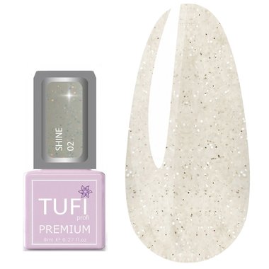 Гель-лак TUFI profi PREMIUM Shine 02 Диана 8 мл (0123417) - Фото №1