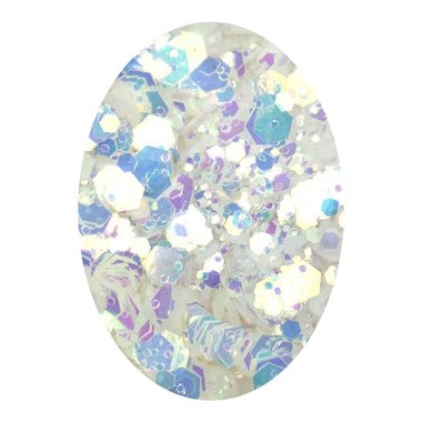 Komilfo photochromic sequins MIX-004 (mix of sizes, 2.5 g) - Фото №1