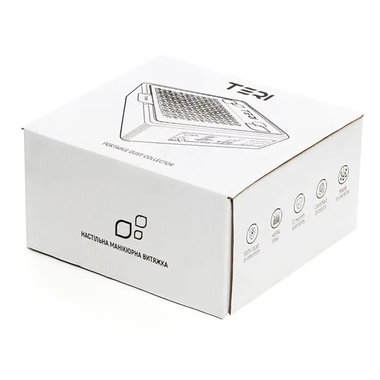 Pochłaniacz do pyłu TERI Turbo M biały złota siatka 90W - Фото №4