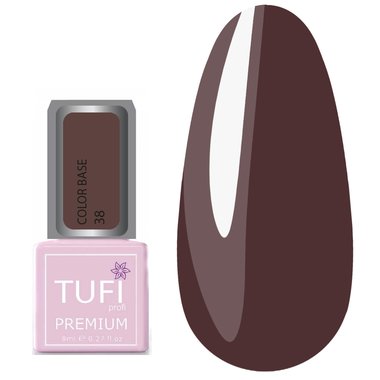 Цветная база TUFI profi PREMIUM Color Base 038 табачный 8 мл (0123382) - Фото №1