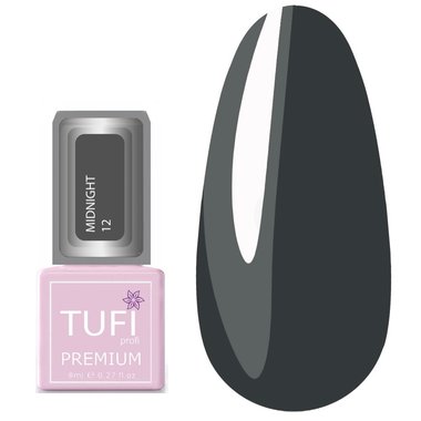 Гель-лак TUFI profi PREMIUM Midnight 12 маренго 8мл (0102630) - Фото №1