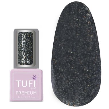Топ TUFI profi PREMIUM Galaxy Matte Top 07 Кассиопея 8 мл (0133932) - Фото №1