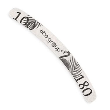 Aba Group SAFE PACKAGE Nail file BANANA 100/180 STANDARD - FLAMING - Фото №1