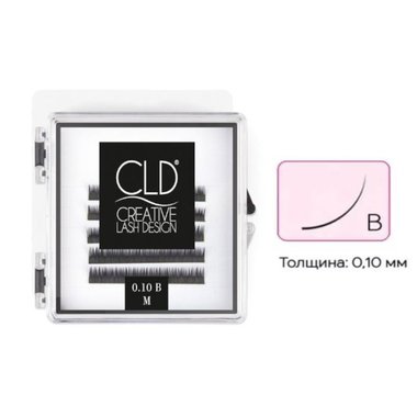 Шелковые ресницы CLD Silk Lashes MINI Mix B - Фото №1