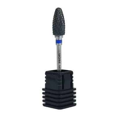 Frez do paznokci TUFI profi PREMIUM ceramic corn 6410501 blue notch - Фото №2