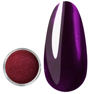 Lustrzany Puderdo paznokci Kodi №07 ciemnofioletowy 3 g