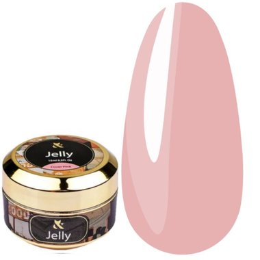 Гель для моделирования F.O.X Jelly Cover Pink 15 мл - Фото №1