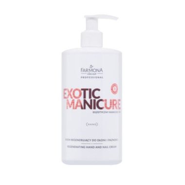 Farmona Exotic Manicure – Regenerujący Krem Do Dłoni I Paznokci 500 ml