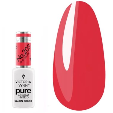 Гель лак Victoria Vynn PURE CREAMY HYBRID 203 Pink Shock