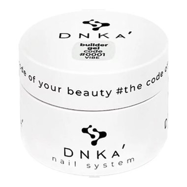 Гель для ногтей DNKa Builder Gel №001 Vibe 30 мл - Фото №1