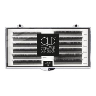 Шелковые ресницы CLD Silk Lashes Mix LC 0,07mm