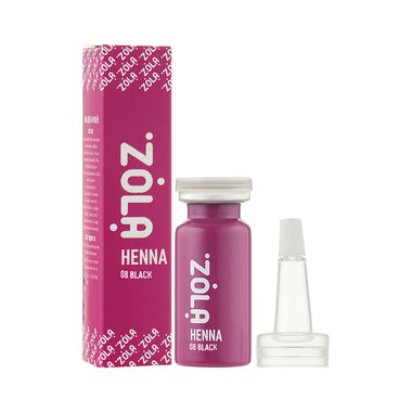 Henna do brwi ZOLA Henna №08 Black profesjonalny korektor 10g - Фото №2