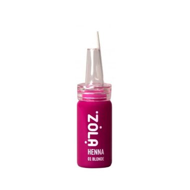 Henna do brwi ZOLA Henna №01 Blond profesjonalny korektor 10g - Фото №1