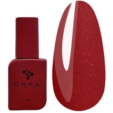 База DNKa Cover  Base №0002 Gambling классический красный с золотым шимером 12 мл - Фото №1
