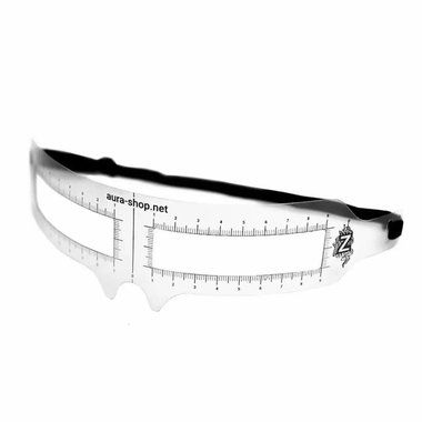 Ruler with elastic band ZOLA for eyebrows 28 cm - Фото №1
