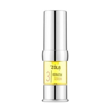Состав для ламинирования ZOLA Lash&Brow Lamination System №3 Keratin Serum для бровей и ресниц 10 мл - Фото №1