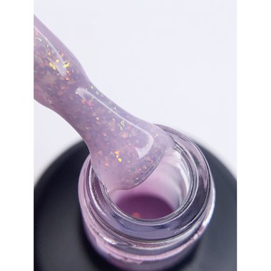 База Dark Pro Base Potal 23 розовый с поталью, 15 ml - Фото №2