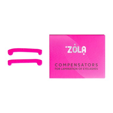 Компенсаторы Zola держатели для ламинирования ресниц розовый 1 пара - Фото №2