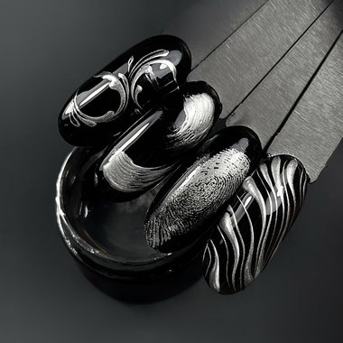 Farba żelowa NAILSOFTHEDAY Farba metaliczna, 5 ml - Фото №3