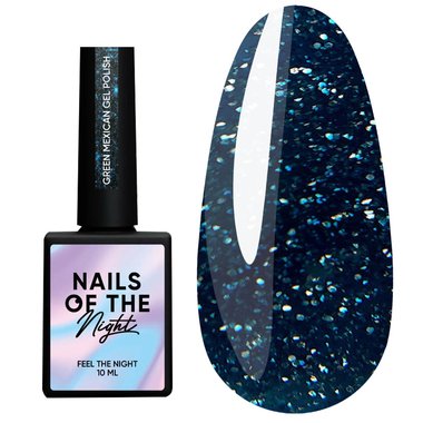 Lakier hybrydowy NAILSOFTHENIGHT Green Mexican, 10 ml - Фото №1