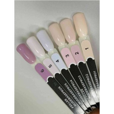 Baza hybrydowa Siller Nude Pro kolorówa №6 ciemny fiolet 30 ml (u0000008746) - Фото №2