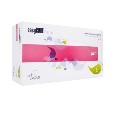 Nitrile gloves Easycare pink L 100 pcs - Фото №2