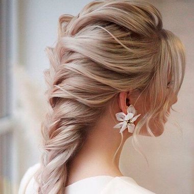 Fryzury ślubne (Warkocz)