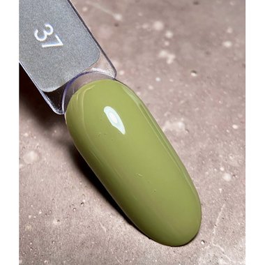 Gel polish DARK New collection 37 olive 10 ml - Фото №4