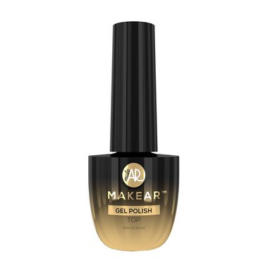 Top hybrydowy MakeAR No Wipe bez lepkiej warstwy 15 ml