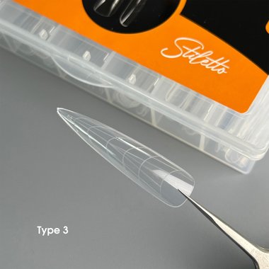 Верхние формы NAILSOFTHEDAY Dual form Stiletto (Type 3) 120 шт - Фото №2