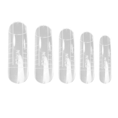 Górne formy NAILSOFTHEDAY Dual form Square (Type 7) 120 szt - Фото №1