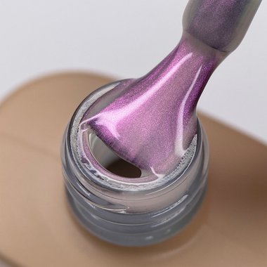 Топ DARK Pink Pearl Top без липкого слоя перламутрово-розовый 10 мл - Фото №2