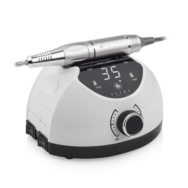 Фрезер для маникюра BUCOS Nail Drill X4 PRO WHITE PEARL 65W 35000 обр./мин белый + 6 улучшенных фрез - Фото №3