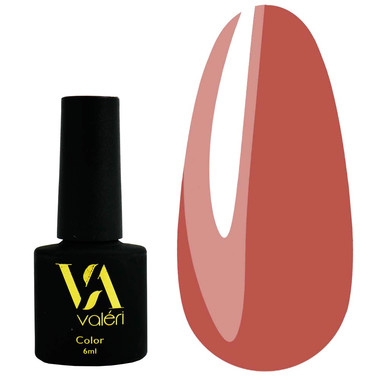 Lakier hybrydowy VALERI Color № 069 ceglasty beż 6 ml (VA69) - Фото №1